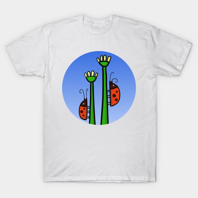 ladybug T-Shirt by ThomaeArt